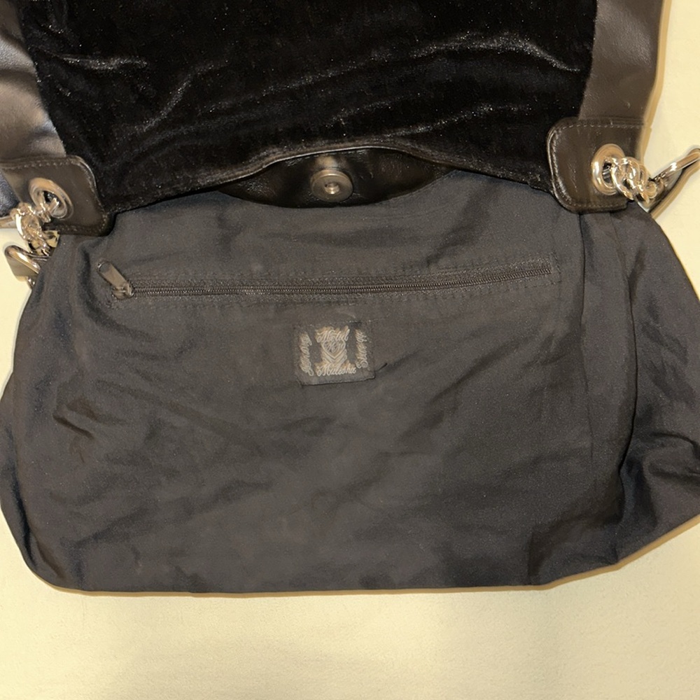 Metal Mulisha Black Logo Tote Bag with Chain Straps - Picture 10 of 13